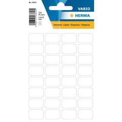 HERMA : Lot de 224 étiquettes adhésives - 12,0 x 19,0 mm - Blanc