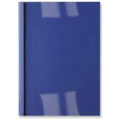 Chemises Thermo relieuse - 10-15 feuilles A4 - Bleu foncé : GBC ThermaBind Lot de 100 Visuel