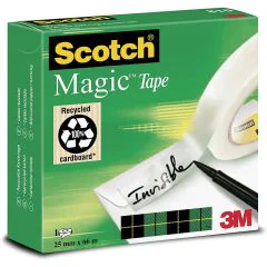 SCOTCH Ruban adhésif Magic 810 - 25 mm x 66 m modèle