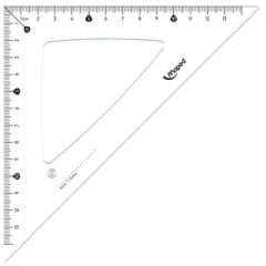 Equerre Cristal - Hypoténuse de 210 mm MAPED
