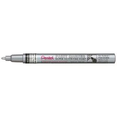 Photo Marqueur laque décoratif - 1,0 mm - Argent PENTEL Paint Marker 
