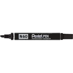 Marqueur permanent N60 - Noir : PENTEL Visuel