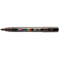 Marqueur peinture Posca PC 3M - Marron foncé : UNI-BALL photo