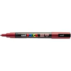 Marqueur peinture Posca PC 3M - Rouge foncé : UNI-BALL photo