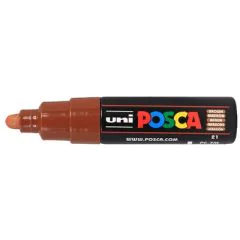 Marqueur peinture Posca PC7M - Marron : UNI-BALL Image