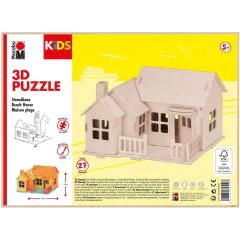 Photo Puzzle 3D en bois - Maison de plage MARABU KIDS