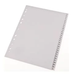 Photo Intercalaire numérique en plastique - 1 à 31 - A4 : PRO-OFFICE
