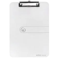 Photo Porte-bloc en plastique transparent - Format A4 - Incolore : HERLITZ 11205697