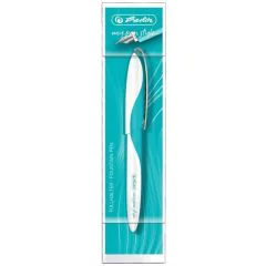 Photo Stylo plume My.Pen Style - Blanc/Turquoise : HERLITZ Carribean Turquoise