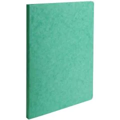 Photo Chemise à dos rainé pour Dossier A4 - Vert EXACOMPTA Lustro Carte Image