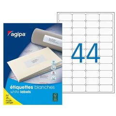 Photo Etiquettes adhésives 50 x 25 mm : AGIPA 119603