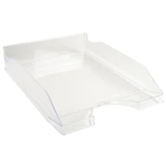 Photo Corbeille à courrier Ecotray - Cristal EXACOMPTA Office Image