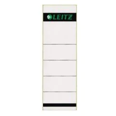 Photo Etiquettes Dos de classeur - 61 x 192 mm - Gris : LEITZ Lot de 10 - 1642-00-85