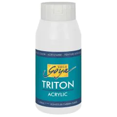 Photo Peinture acrylique Triton Acryl Basic - 750 ml - Blanc C. KREUL  flacon