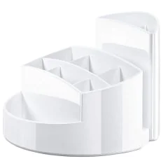 Photo Pot à crayons 9 compartiments RONDO - Blanc : HAN 17460-12