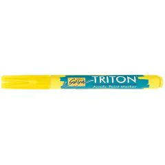 Photo Marqueur acrylique Triton - Jaune citron KREUL Solo Goya 