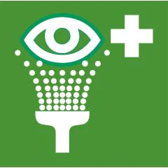 Equipement rinçage des yeux - Panneau de signalisation LEINA