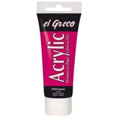 Peinture acrylique EL Greco - 75 ml - Magenta KREUL tube