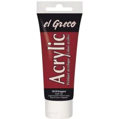 Peinture acrylique EL Greco - 75 ml - Laque de garance KREUL tube