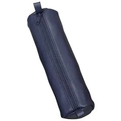 Photo ALASSIO : Trousse pour stylos en cuir - Bleu 43139