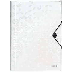 Photo Trieur Chemise A4 - 6 compartiments - Blanc LEITZ Wow Image