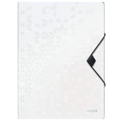 Photo Chemise à élastique A4 - 150 feuilles - Blanc LEITZ WOW Image