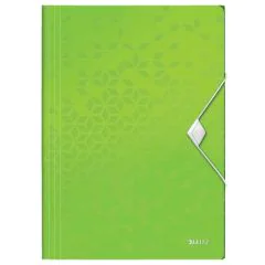 Photo Chemise à élastique A4 - 150 feuilles - Vert LEITZ WOW Image