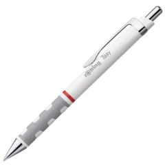 Photo Stylo à bille rétractable blanc - Tikky : ROTRING 