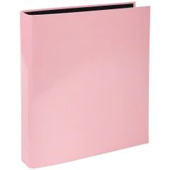Photo Classeur rigide à 4 anneaux en D - Dos 40 mm - Rose EXACOMPTA Aquarel