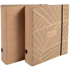 Photo Classeur à levier pour A4 - Dos de 80 mm - Assortiment EXACOMPTA Eterneco