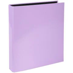 Photo Classeur rigide à 2 anneaux en D - Dos 40 mm - Mauve EXACOMPTA Aquarel Image