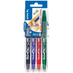 Photo Etui de 4 Stylos roller à encre effaçable - 4 Couleurs PILOT Frixion Ball 07 Set2Go