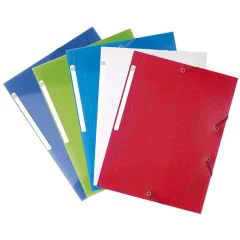 Photo Chemise à élastiques en PP Chromaline - Assortiment EXACOMPTA