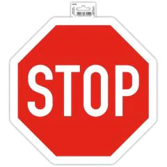 Photo Panneau adhésif - Stop - Rouge EXACOMPTA