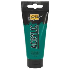 Photo Peinture acrylique Vert fonce Tube de 100 ml : KREUL Solo Goya Acrylic 84119