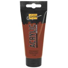 Photo Peinture acrylique Marron fonce Tube de 100 ml : KREUL Solo Goya Acrylic 84124