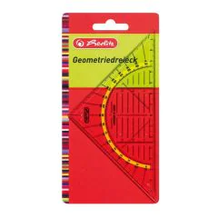 Photo Equerre géométrique - Hypoténuse de 160 mm : HERLITZ 8700304