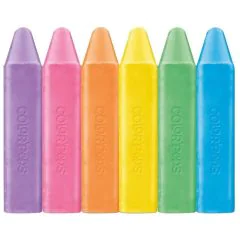 Photo Boite de 6 craies de trottoir - Assortiment MAPED Color Peps