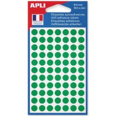 Photo Pastilles adhésives 8 mm - Vert AGIPA 111831