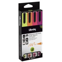 Photo Marqueur à craie liquide - 4 mm - Assortiment WONDAY Fun