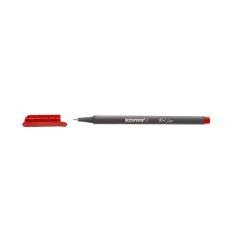 Photo Feutre à pointe fine K-Liner - 0,4 mm - Rouge : KORES