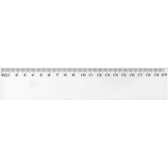 Photo Règle plate graduée - 200 mm WONDAY FTE200062