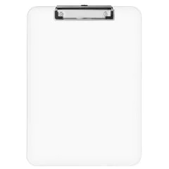 Porte-bloc à pince en plexi - Format A4 - Transparent WONDAY