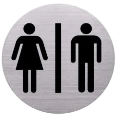 Photo WC Hommes et Femmes - Pictogramme : HELIT H6271100