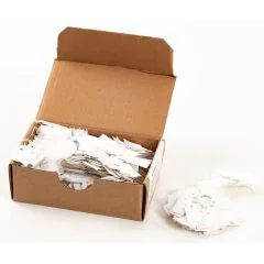 Photo HERMA 6932 : Lot de 1000 étiquettes à trou et ficelle  6932 - 15 x 24 mm