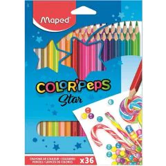Étui de 36 crayons de couleur - Assortiment : MAPED Color'Peps image