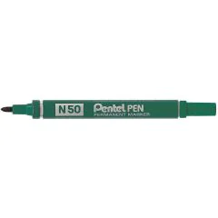 PENTEL : Marqueur permanent N50 - Vert - N50-DE