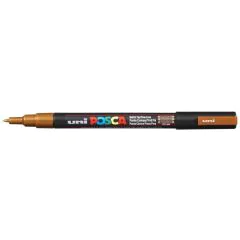 Marqueur peinture Posca PC 3M - Bronze UNI-BALL photo