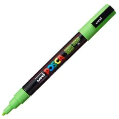 Marqueur peinture Posca PC 3M - Vert pomme UNI-BALL photo