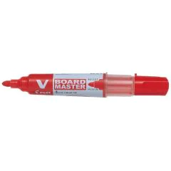 Photo Marqueur pointe ogive 2,3 mm - Rouge PILOT V BOARD MASTER